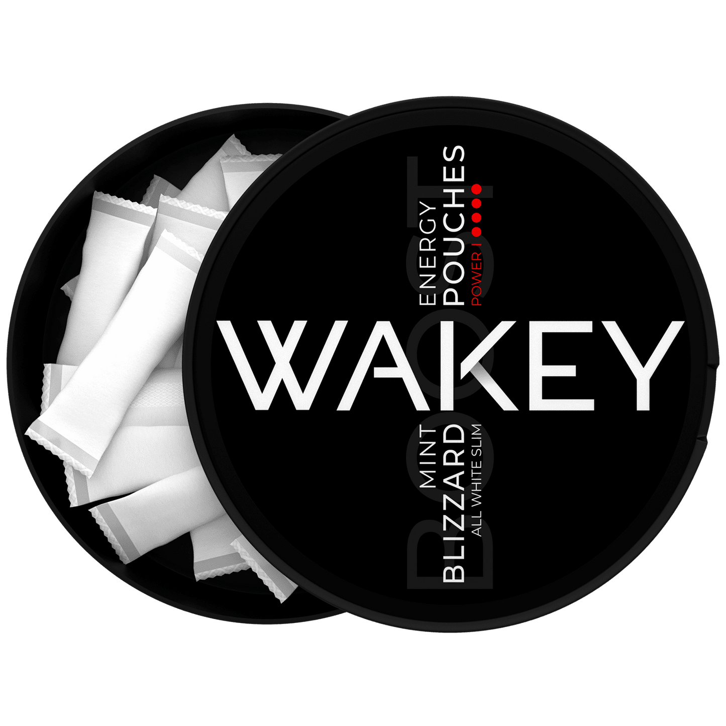 Wakey Energy Pouches Boost Blizzard Mint