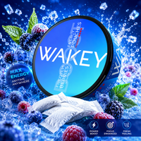 Wakey Energy Pouches – Nikotinfreie Energy Pouches mit 50 mg Koffein
