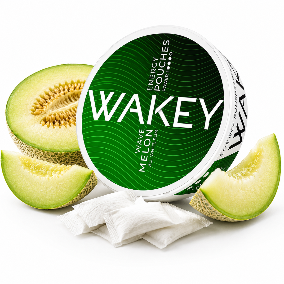 Wakey Energy Pouches – Nikotinfreie Energy Pouches mit 50 mg Koffein