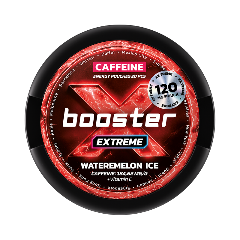 X-Booster Energy Pouches 120mg Koffein - Watermelon Ice