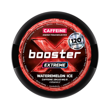 X-Booster Energy Pouches 120mg Koffein - Watermelon Ice