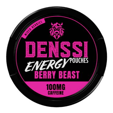Denssi Energy Berry Beast – Nikotinfreie Energy Pouches