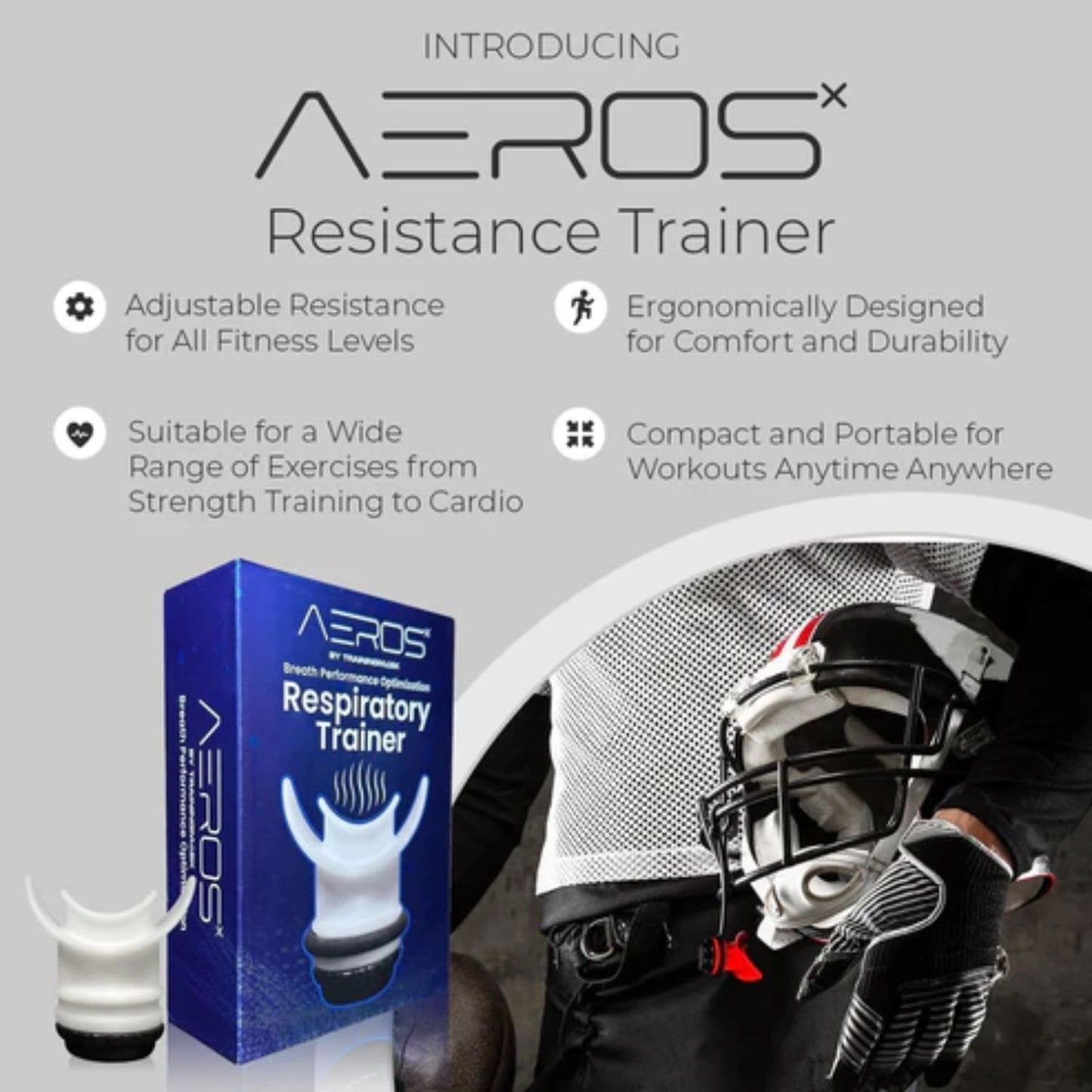 Trainingsmaske Training Mask Aerosx Training Mask One Size
