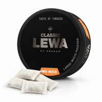 LEWA Classic Taste of Tobacco – Nikotinfreie Pouches mit Tabakgeschmack