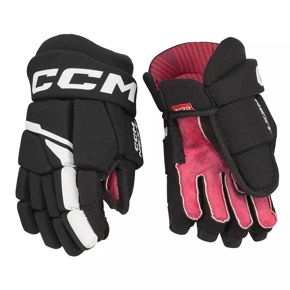 Handschuh CCM Next junior schwarz/rot Eishockey