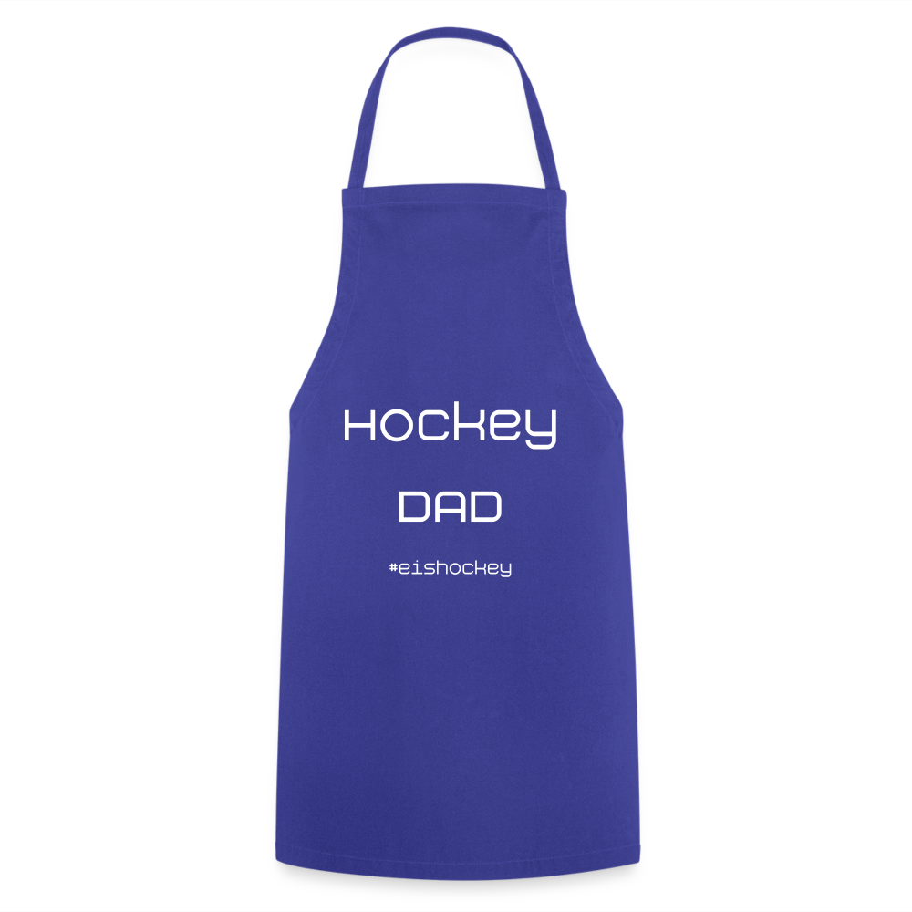 Kochschürze Hockey DAD für Hockey Väter - Royalblau