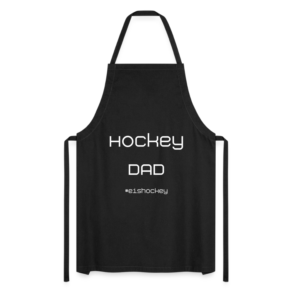 Kochschürze Hockey DAD für Hockey Väter - Schwarz