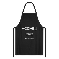 Kochschürze Hockey DAD für Hockey Väter - Schwarz