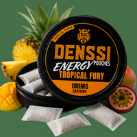 Denssi Energy Tropical Fury – Nikotinfreie Energy Pouches