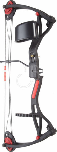 Compound bow SET including accessories, Firefox CB Buster 70 cm RH up to 30 lbs 