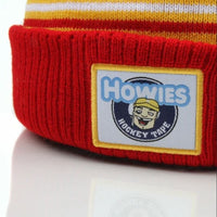 Beanie Howies Eishockey Alberta Clipper Mütze rot/gelb