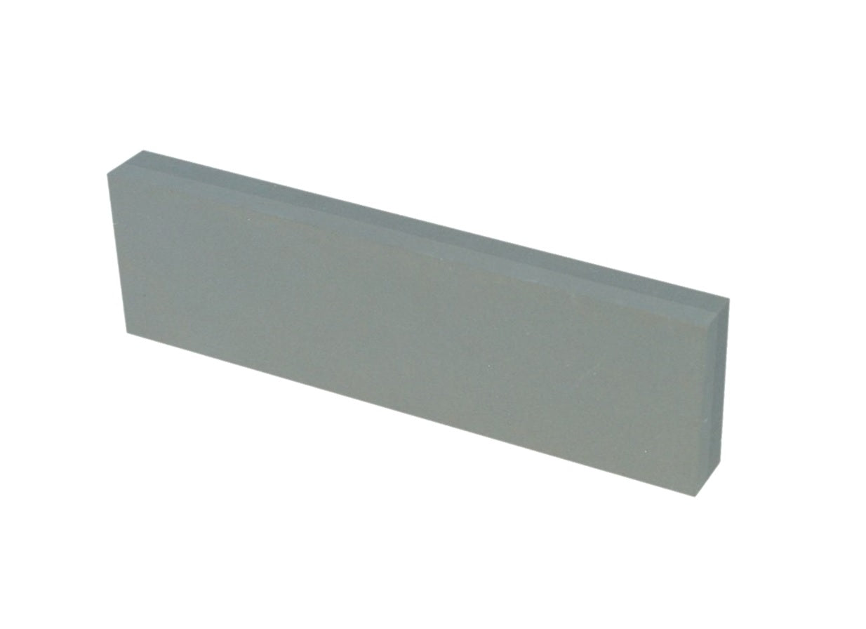 Pietra per affilare universale per pattini da ghiaccio, ossido di alluminio, 25 x 7,5 x 2,5 cm, grigio, taglia unica