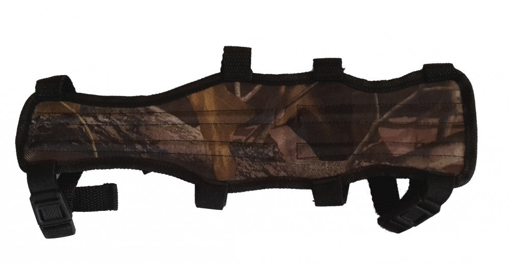 Arm protection for archery, upper and lower arm protection, camo BLACK.BULLS