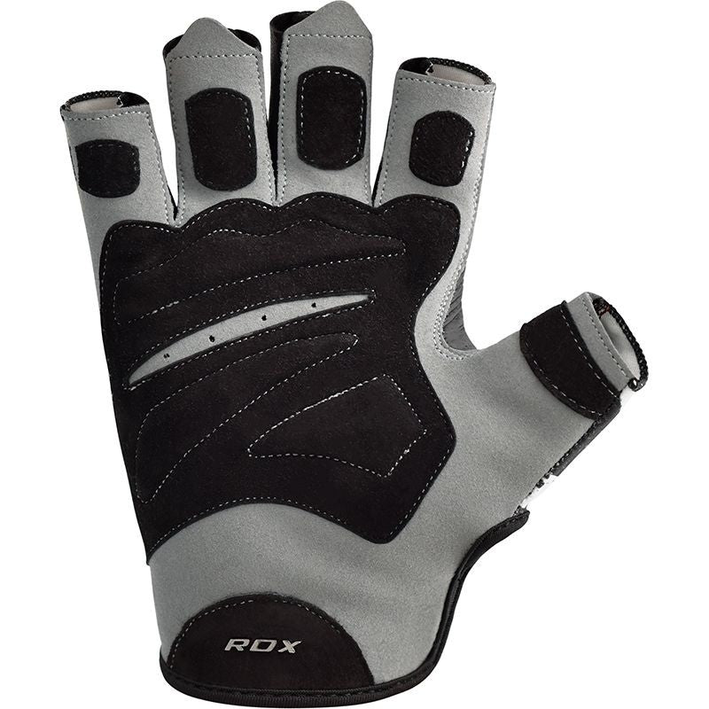 RDX F11 Bobybuilding Gym Handschuhe weiß