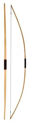 Longbow ash 14lbs for youth, bow and arrow, sports bow 130 cm