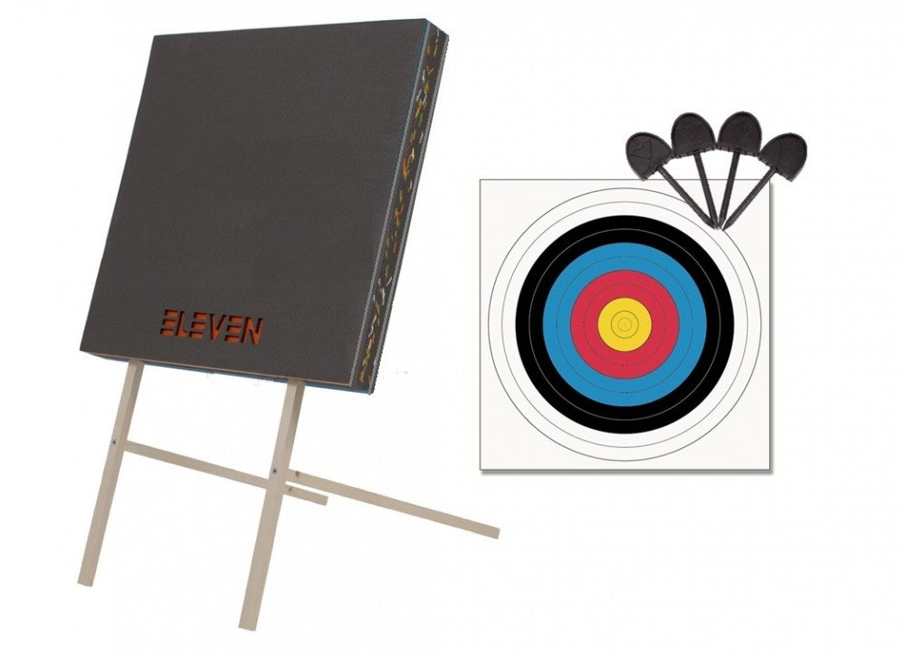 Eleven SET bow stand with target 60x60
