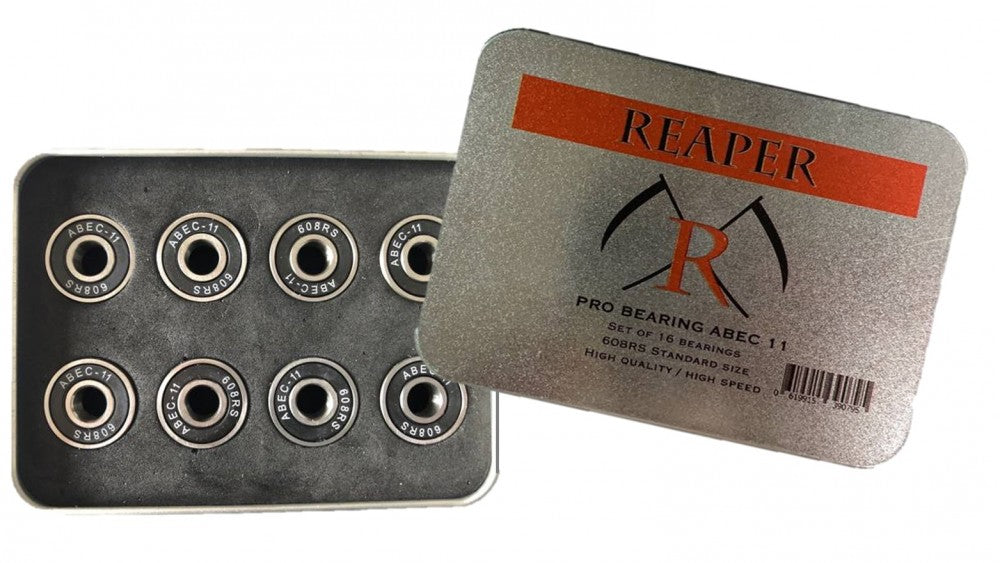 REAPER ball bearings ABEC 11 (16 pieces) 608 in metal box – Halona