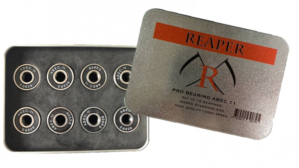 REAPER ball bearings ABEC 11 (16 pieces) 608 in metal box