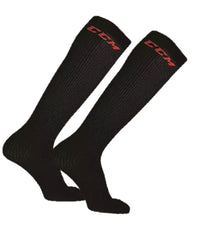 CCM ice hockey ice skate socks liner socks junior black long