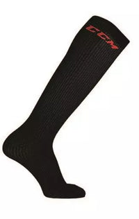CCM ice hockey ice skate socks liner socks junior black long