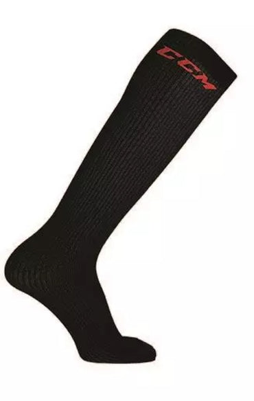 CCM ice hockey skate socks liner socks senior black long