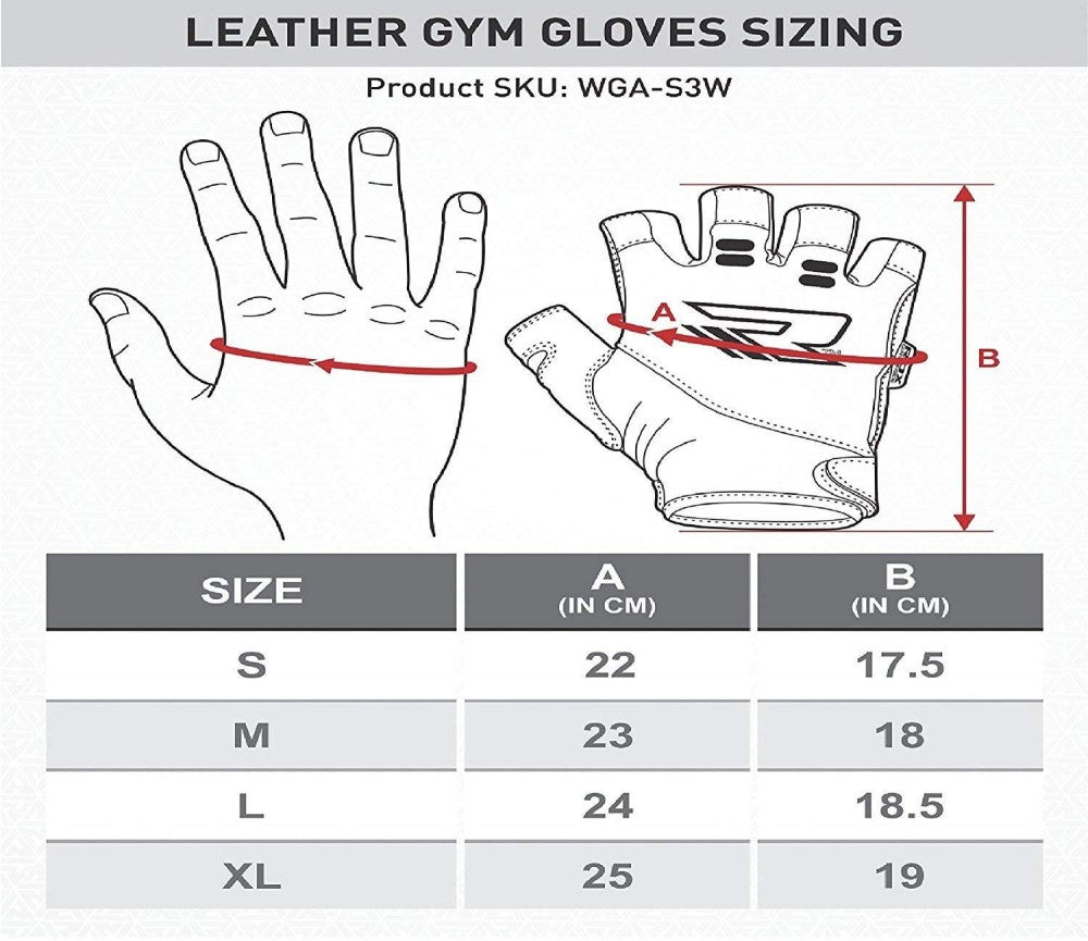 RDX Gym Fitness Gloves Amara white/black S-XL
