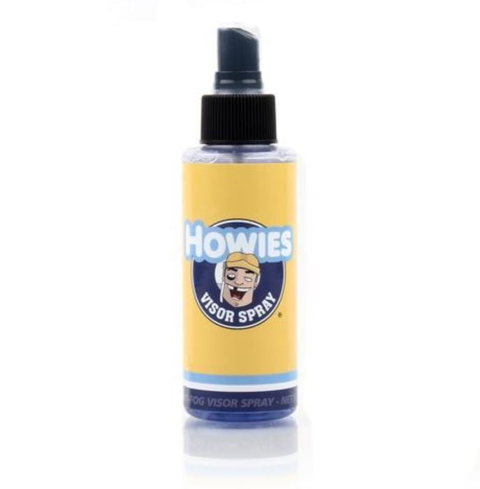 Spray per visiera antiappannamento di Howie