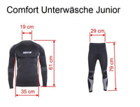 Eishockey Unterwäsche Schwitzanzug Ober- und Unterteil Comfort Sense Junior