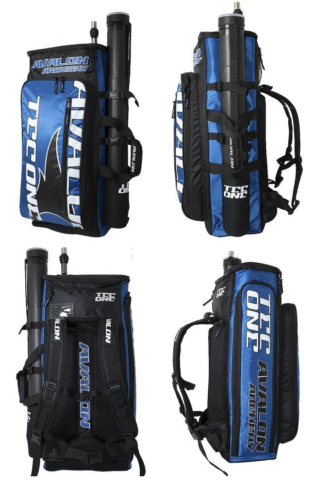 Backpack for archery, recurve bow bag Avalon Tec one blue