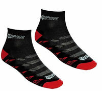 2 pairs of Tempish BIKE sports socks, jogging, bike, skating socks black 34-48