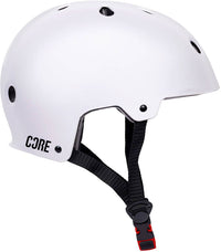 CORE Action Sports casco da skate e casco da bici bianco