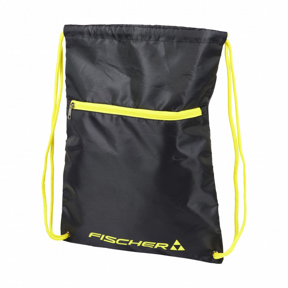 Borsa sportiva Fischer Gym Bag, sacca da palestra H01919 nero/giallo