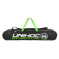Borsa squadra floorball, borsa porta attrezzi Unihoc linea Oxygen junior 12 bastoncini
