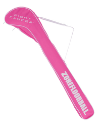 Stick bag FIGHT CANER Floorball pink junior 80-92cm