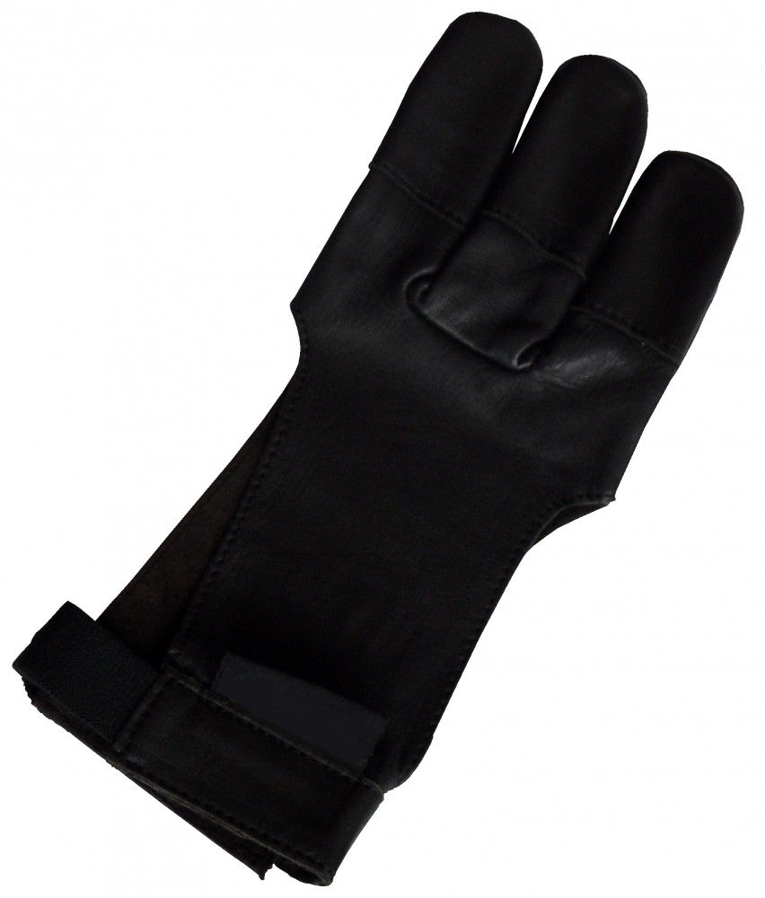 Archery gloves full finger Halona, ​​shooting gloves S-XL for archery black