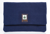 Tobacco pouch made of hemp - cotton Pure HF series blue