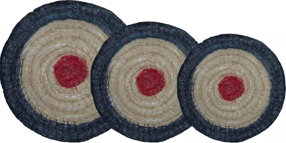 Zielscheibe, Strohzielscheibe Halona field 65x6 bis 80x8 cm natur und farbig