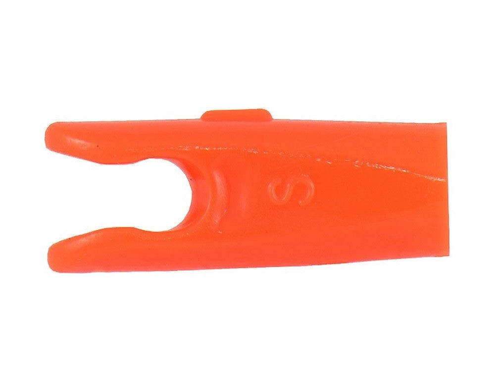 10X Avalon Pin Nocks, small slot, orange