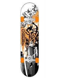 Skateboard STREET_BOSS C, junior complete board, 78x20 cm