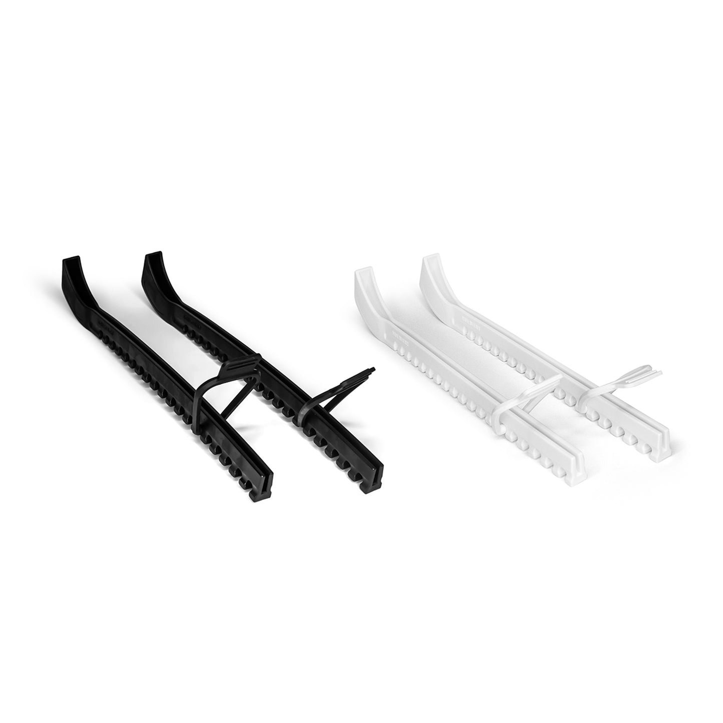 Base ice skate blade protectors for ice sports black/white