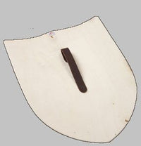 Shield, knight's shield, wooden shield for children motif: knight on horse 30x40 cm
