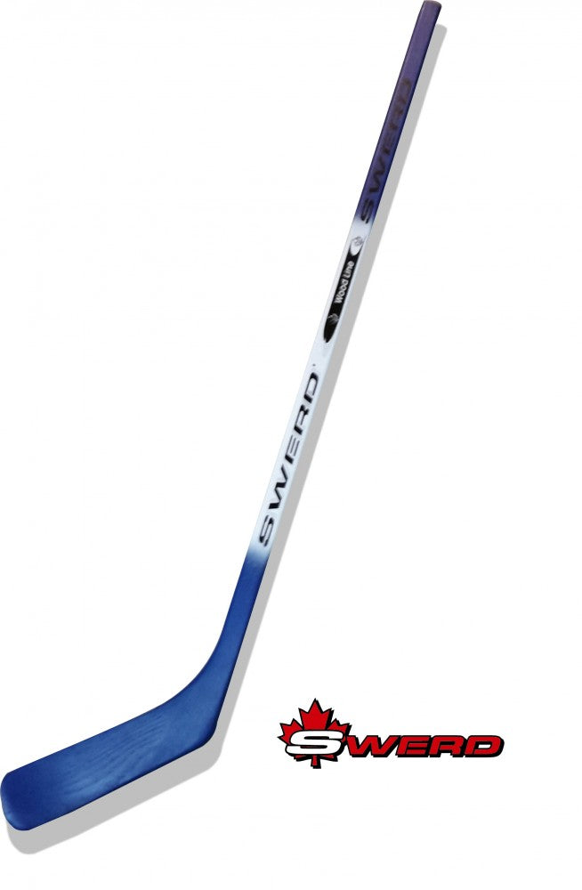 Bastone da hockey su ghiaccio Swerd, bastone da hockey in betulla finlandese mini 100 cm
