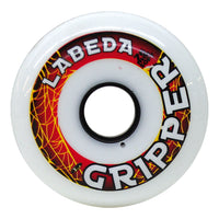 4x wheels Labeda inline wheels inline hockey black/white 59/68/72/76/80mm