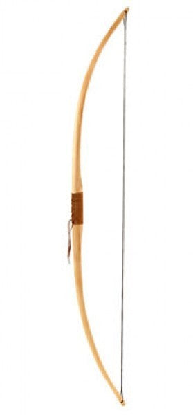 Longbow Marksman by Beier Archery 58 inches 25 lbs, light natural sports bow
