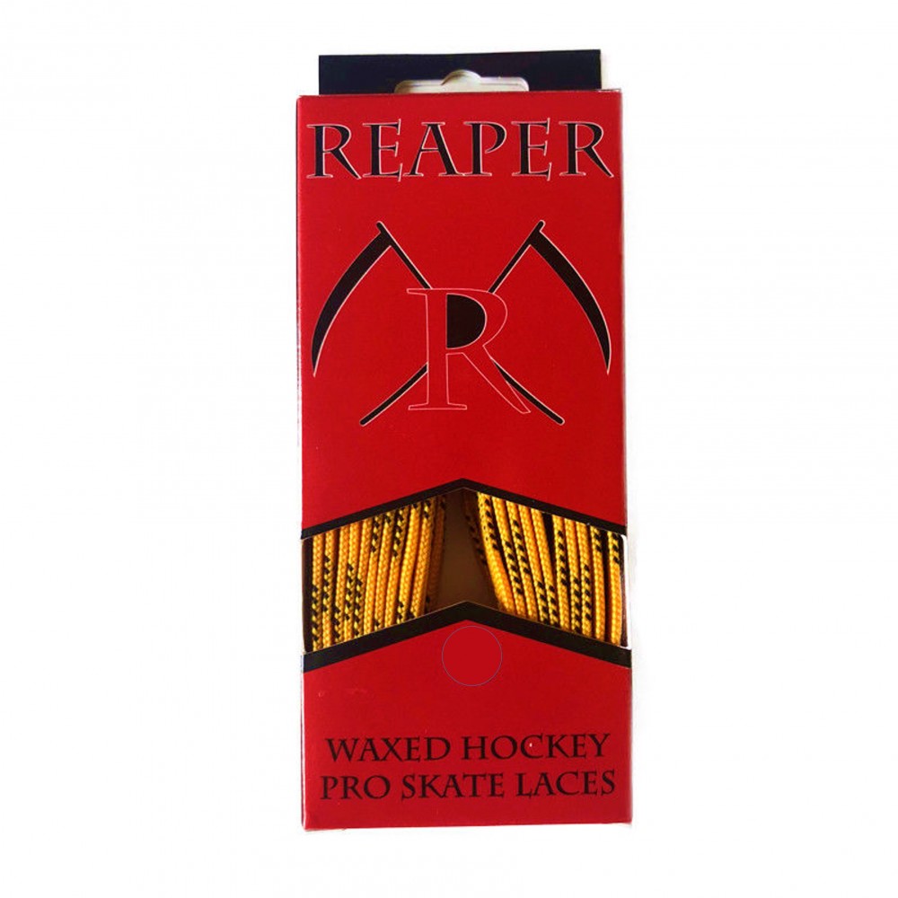 Reaper shoelaces ice hockey waxed textile, shoelaces hockey 84 - 120 inches