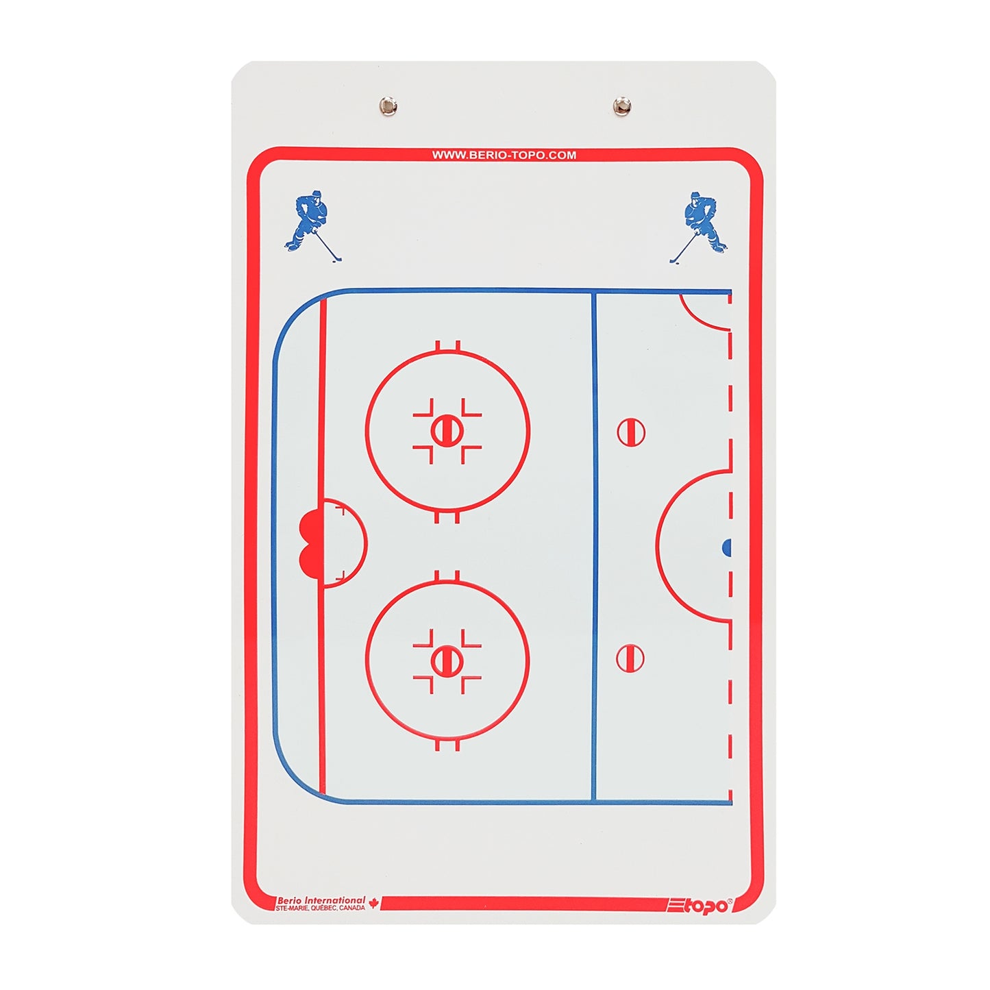 Tavola tattica per hockey su ghiaccio Berio Econo Coachboard 33x23 cm