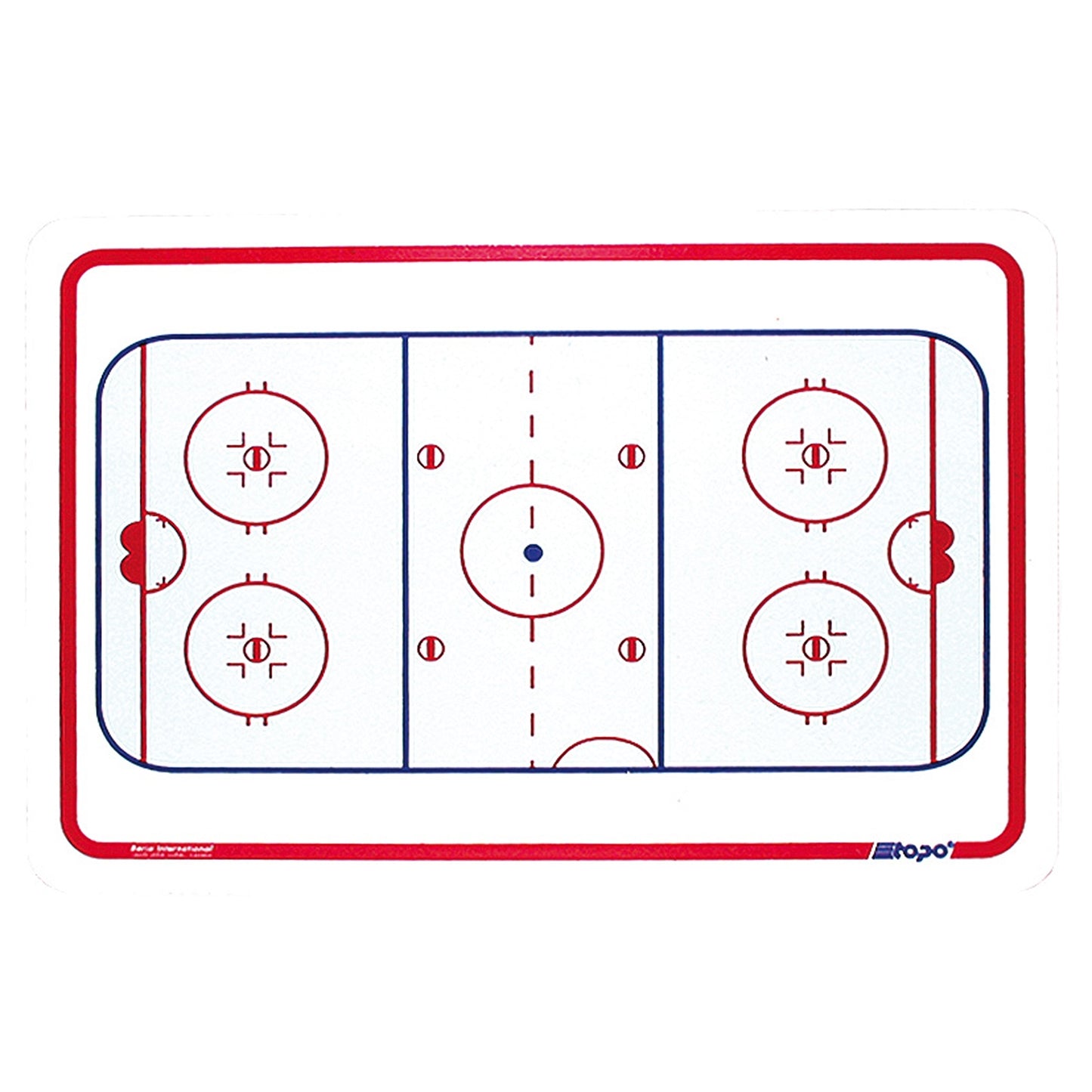 BERIO coach tactics board pocket 15 x 10 cm ice hockey