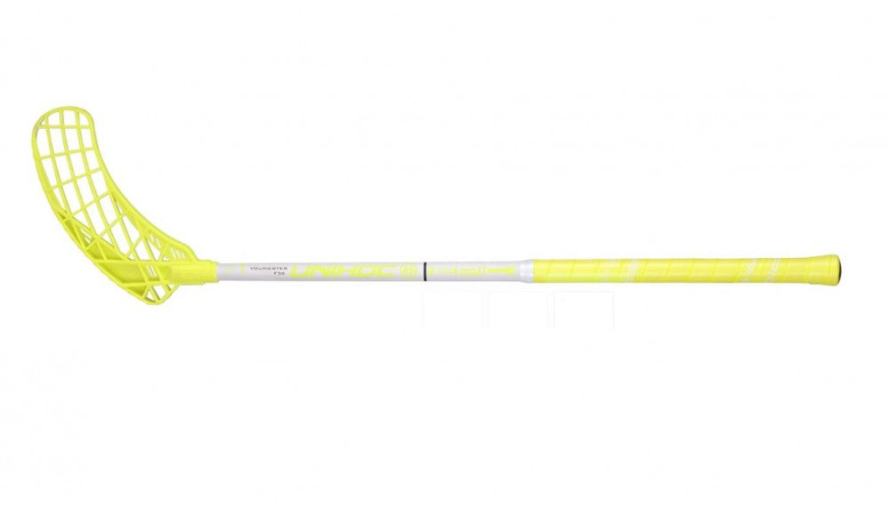 Floorball stick junior Youngster 36 neon yellow/white 70-75cm