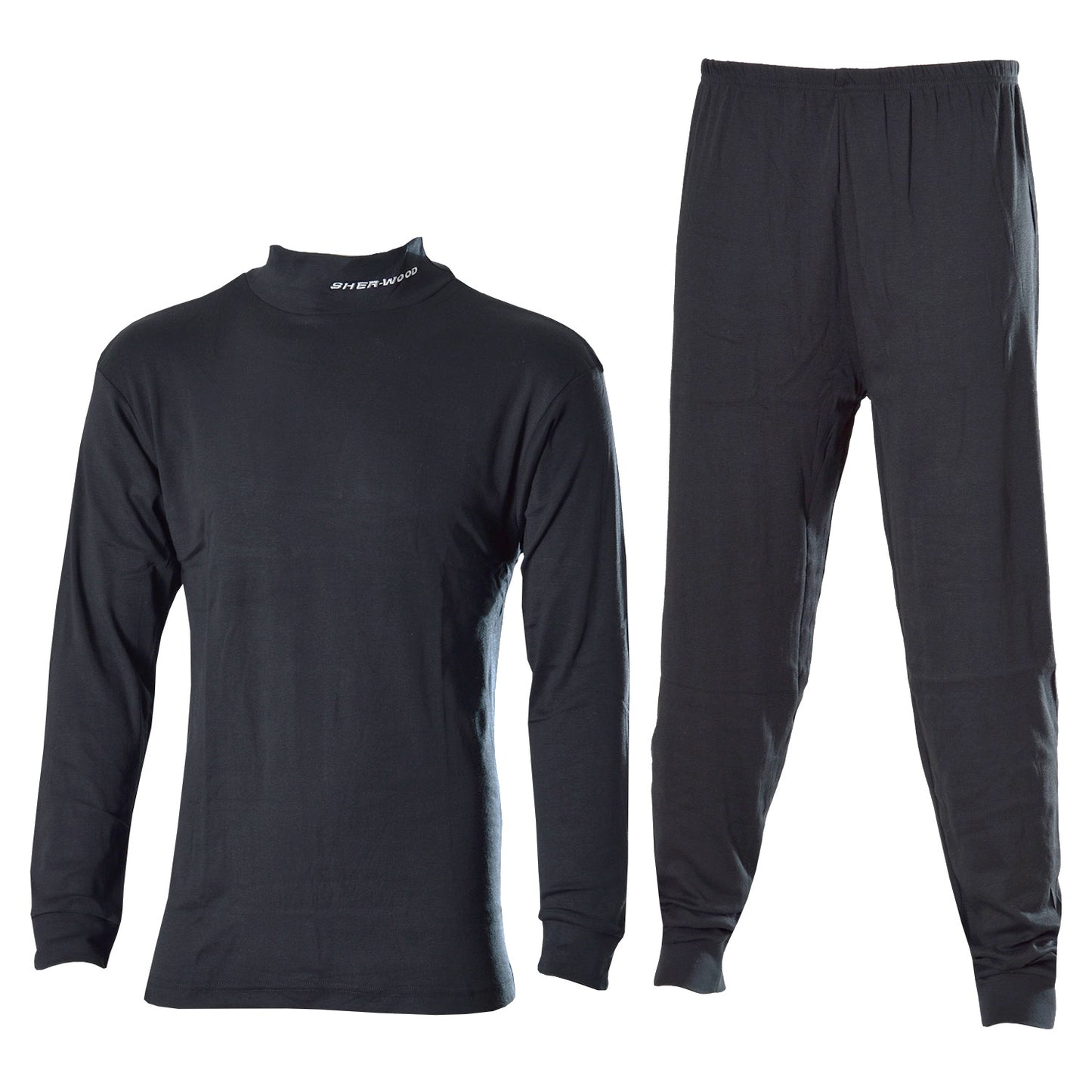 Sher-Wood sweat suit top and bottom underwear ice hockey