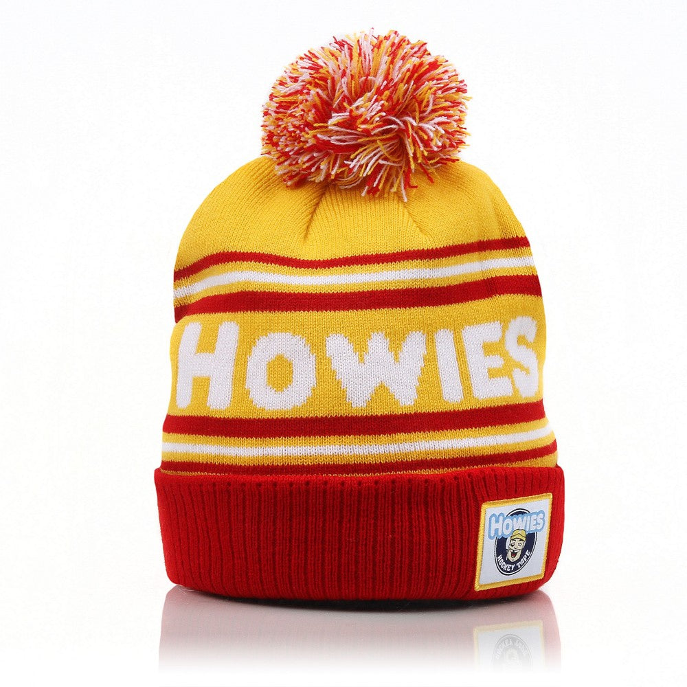 Beanie Howies Hockey Alberta Clipper Hat Red/Yellow